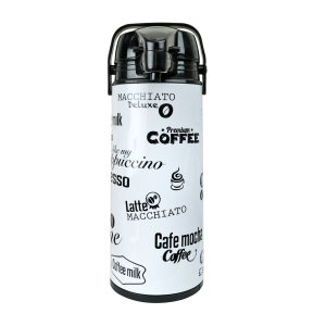 GARRAFA TÉRMICA INOX BOMBA DE PRESSÃO 1,9 LITROS - CA12481-BR